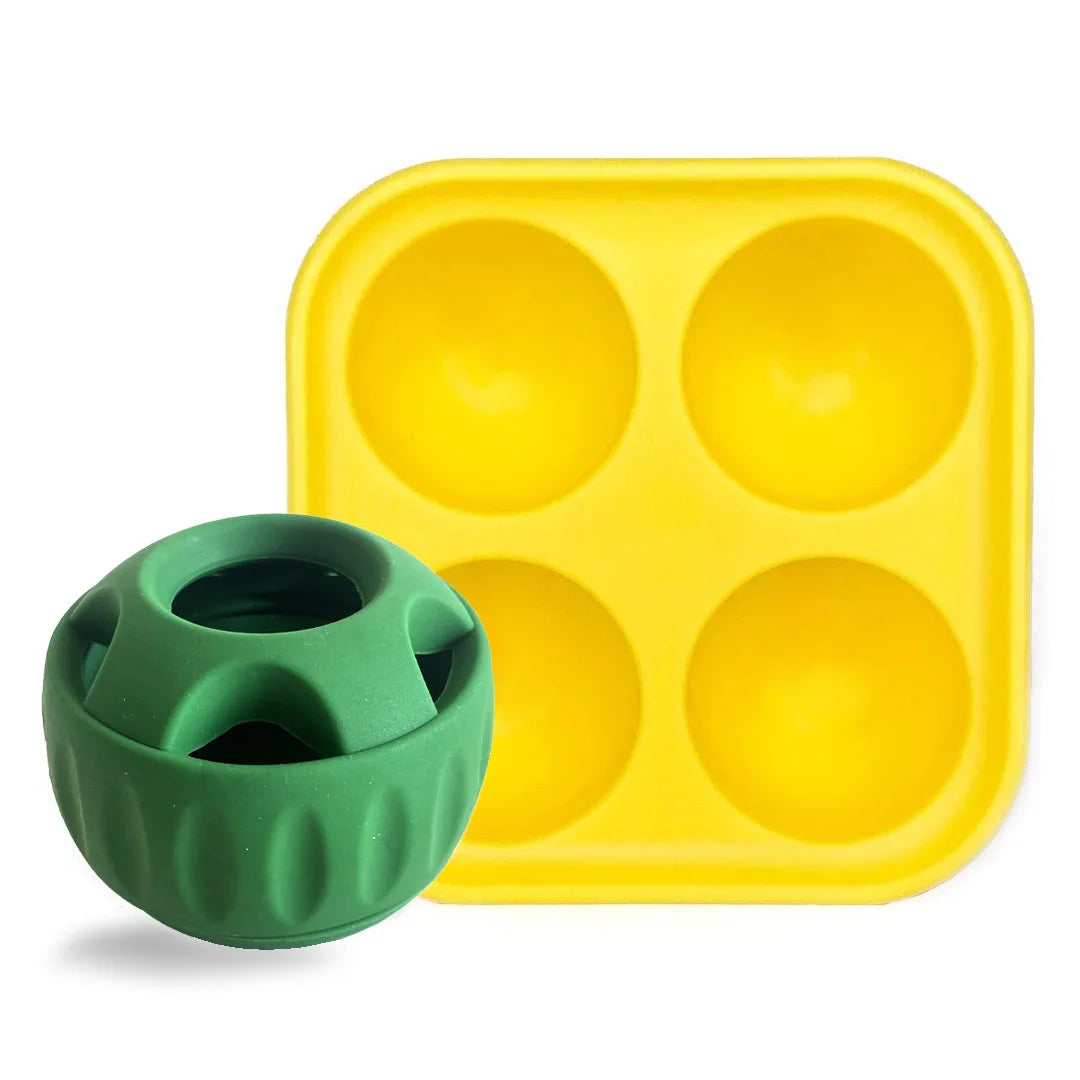Interactive Dog Toys Mental Stimulation Silicone Treat Molds Healthy Pupsicle Enrichment Frozen Summer Cooler Chew Resistant