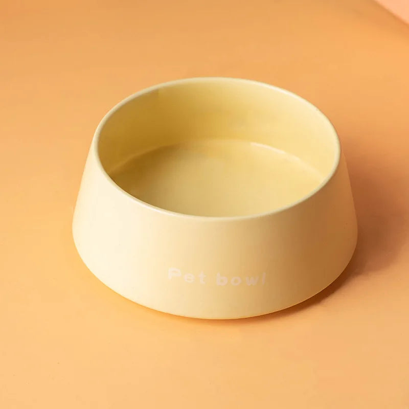 Cat Ceramic Bowl 3 in 1Multifunctional Pet Food Water Snack Plates Bowls Small Dogs Meal Plate and Water Bowl Combination Set