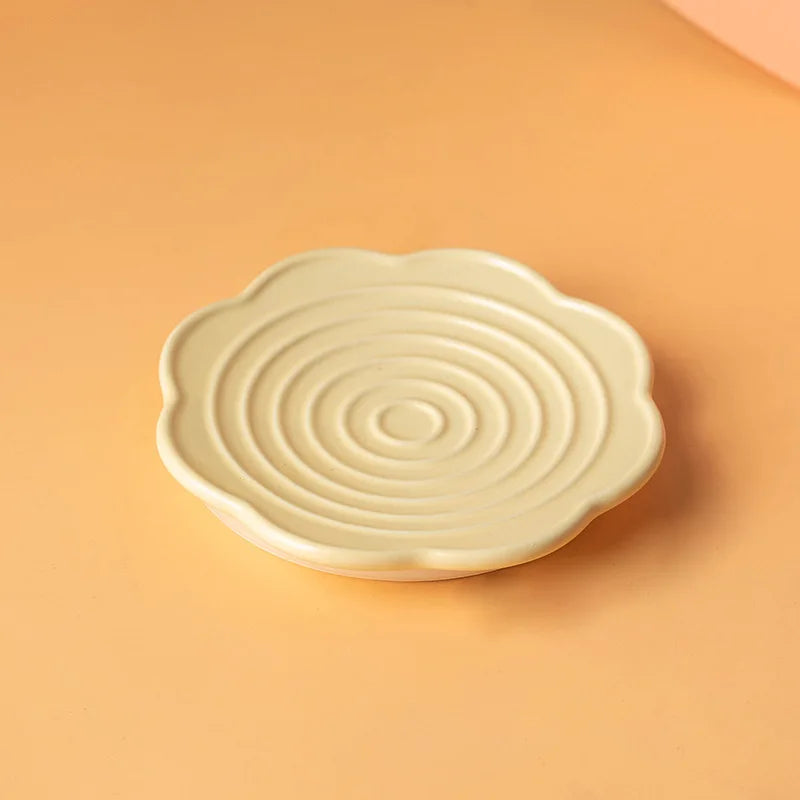Cat Ceramic Bowl 3 in 1Multifunctional Pet Food Water Snack Plates Bowls Small Dogs Meal Plate and Water Bowl Combination Set