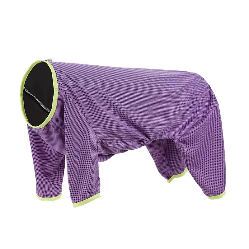 Summer Outfit Big Large Dog Jumpsuit for Schnauzer Corgi Husky Labrador Golden Retriever Dobermann Bull Terrier Dog Clothes