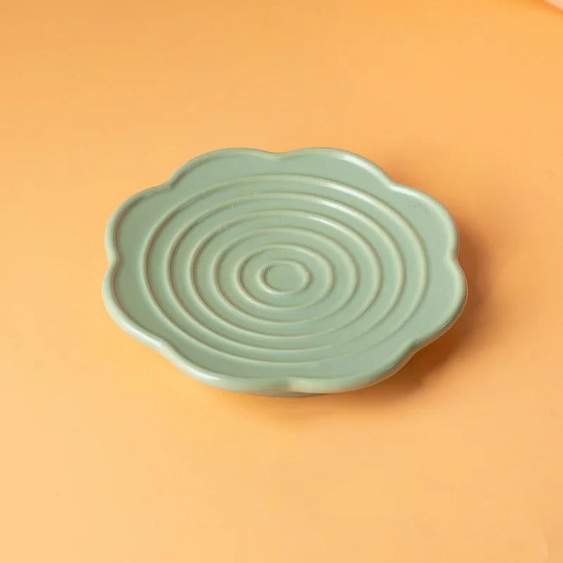 Cat Ceramic Bowl 3 in 1Multifunctional Pet Food Water Snack Plates Bowls Small Dogs Meal Plate and Water Bowl Combination Set